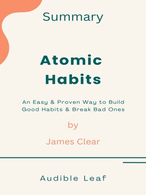 cover image of Atomic Habits by James Clear Audiobook Summary